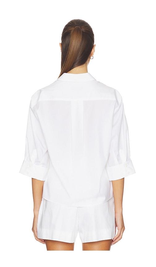  Rag & Bone Popelin-oberteil Lucia In White. Größe S. Also In M, L. 