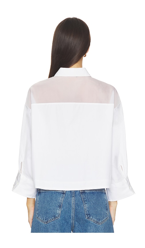  Rag & Bone Kurzärmeliges Shirt Elly In White. Größe S. Also In Xxs, Xs, M. 