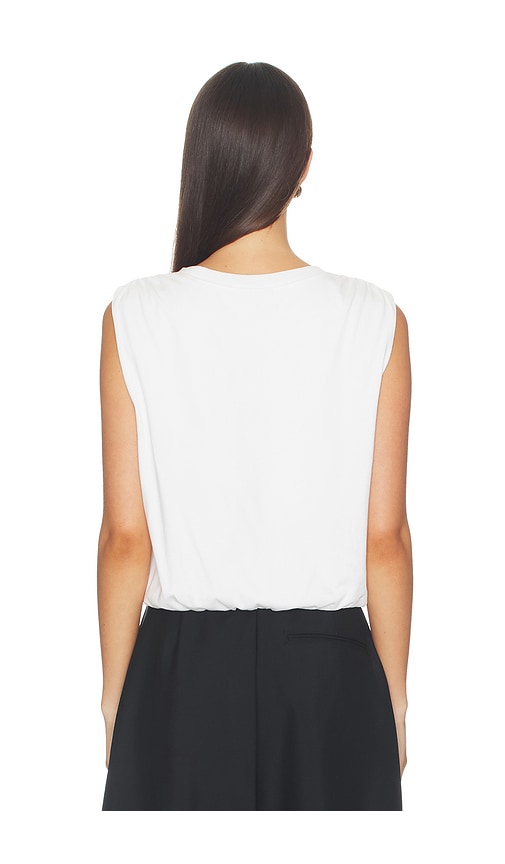  Rag & Bone Top Mit Schrägem Umschlagsaum Mica In White. Größe S. Also In Xs, M, L. 