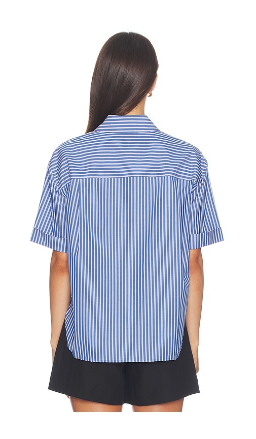 Rag & Bone Connie Short Sleeve Stripe Shirt | Thumbnail 3