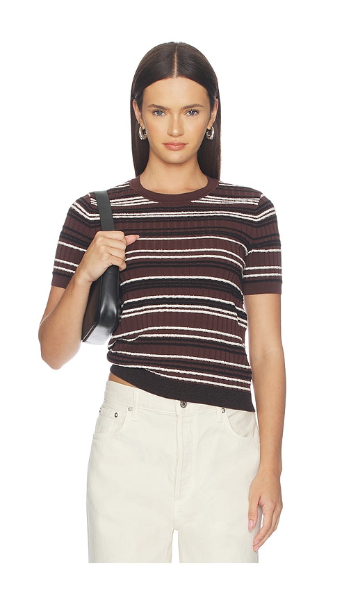 Karina Stripe Short Sleeve