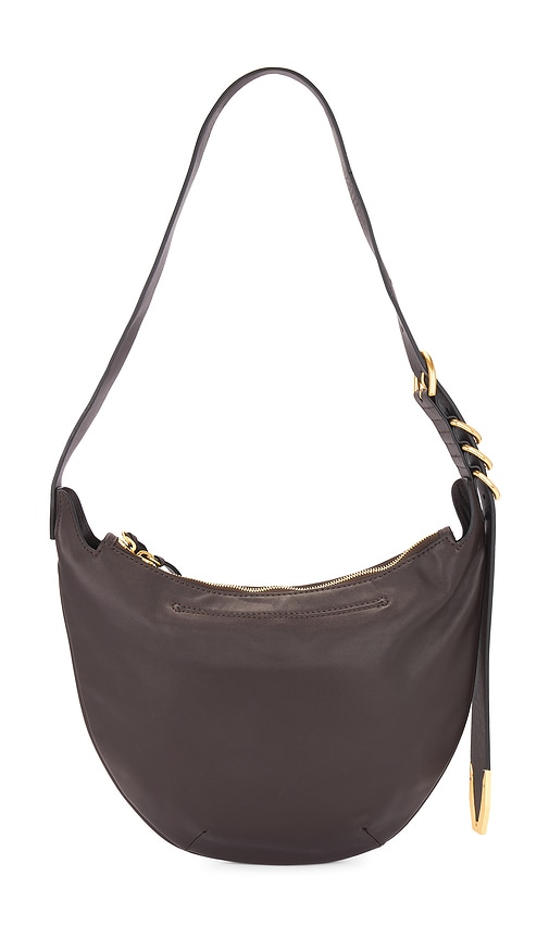 Shop Rag & Bone Spire Mini Hobo In Chocolate