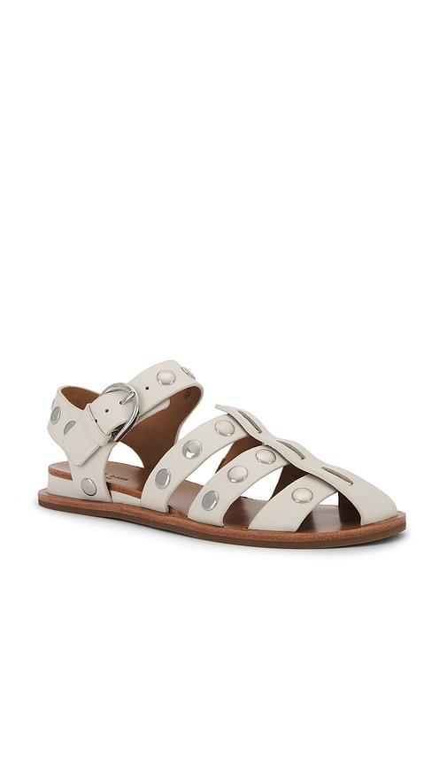 Shop Rag & Bone Beau Fisherman Sandal In White