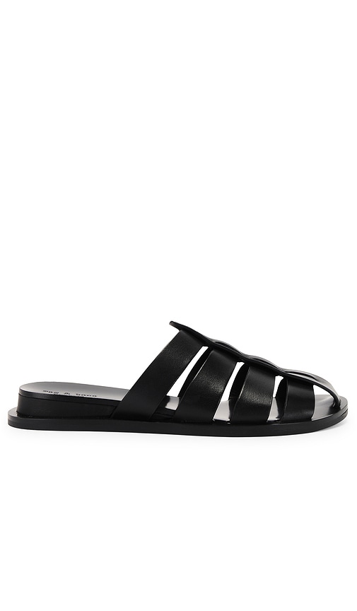 Shop Rag & Bone Beau Fisherman Slide In Black