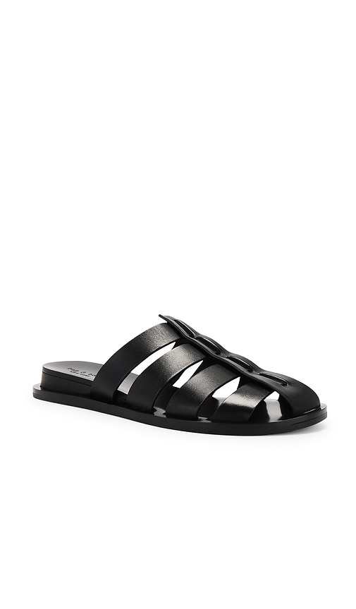 Shop Rag & Bone Beau Fisherman Slide In Black