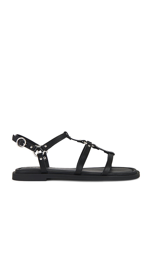 Geo Harness Sandal in Black. - size 39.5 (also in 36, 36.5, 37, 37.5, 38, 38.5, 39)