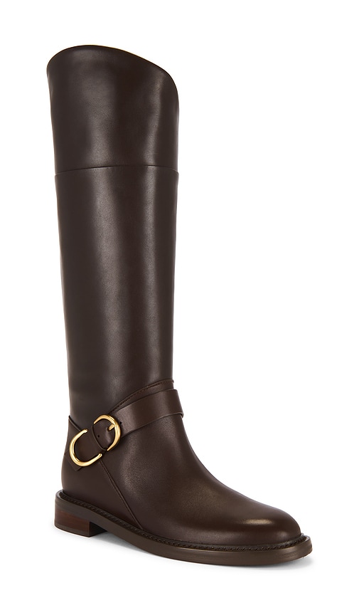  Rag & Bone Hayden Riding Boot In Brown. Size 36. Also In 36.5, 37.5, 38. 