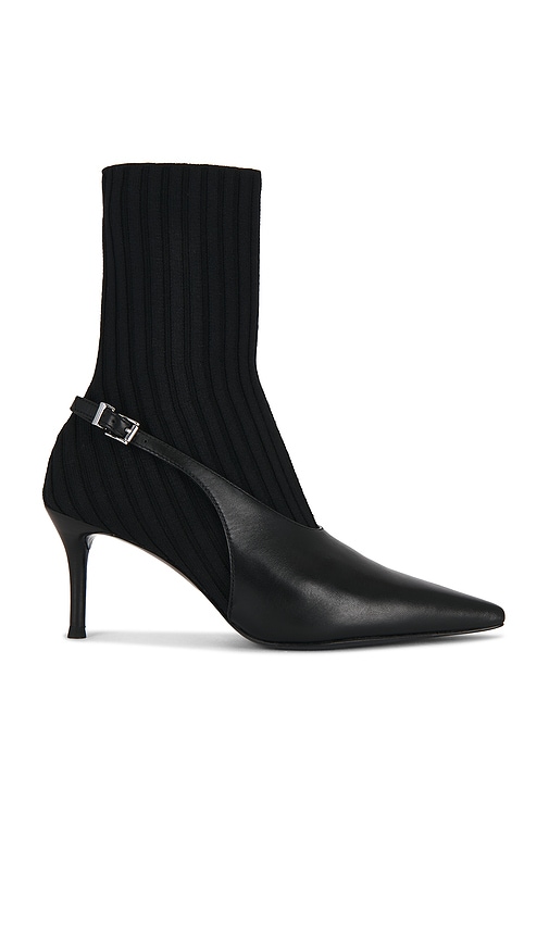 Rag & Bone Mercer Sock Slingback Ankle Boot in Black. Size 37.5. Also in 38.5, 39, 39.5, 40.