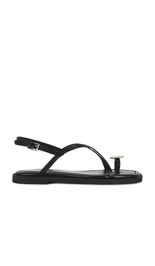 Rag & Bone Remi Flat Sandal in Black. - size 36 (also in 37, 38, 39, 40, 41)