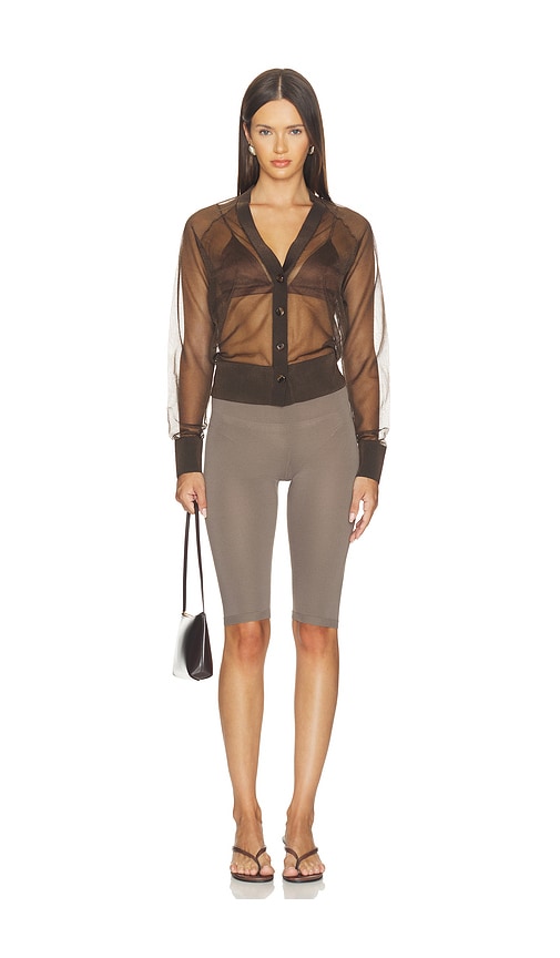 RENGGLI Sheer Knit Cardigan | Thumbnail 4