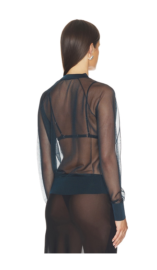 RENGGLI Sheer Knit Cardigan | Thumbnail 3