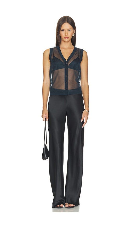 RENGGLI Sheer Knit Vest | Thumbnail 4