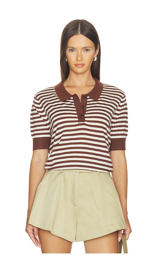 RENGGLI Stripe Knit Polo