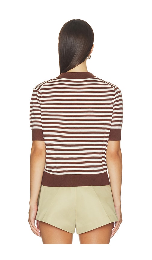 RENGGLI Stripe Knit Polo | Thumbnail 3