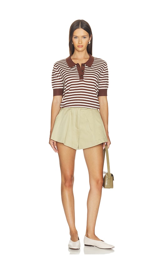 RENGGLI Stripe Knit Polo | Thumbnail 4