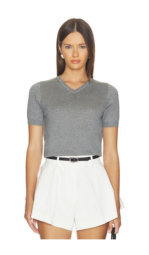 RENGGLI V-neck Knit Tee