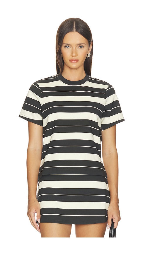 RENGGLI Stripe Slit Tee