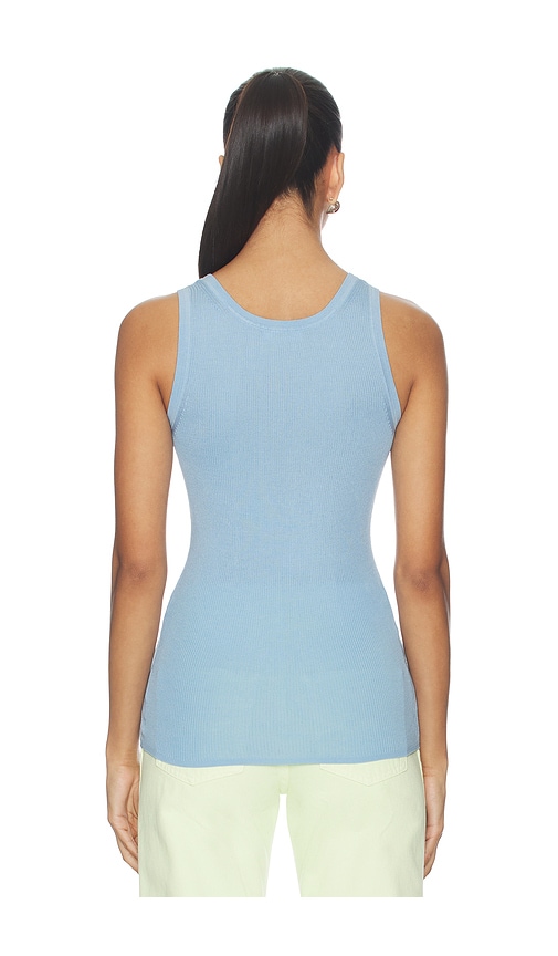  Renggli Tank-top Scoop Neck In Blue. Größe S. Also In M, L. 