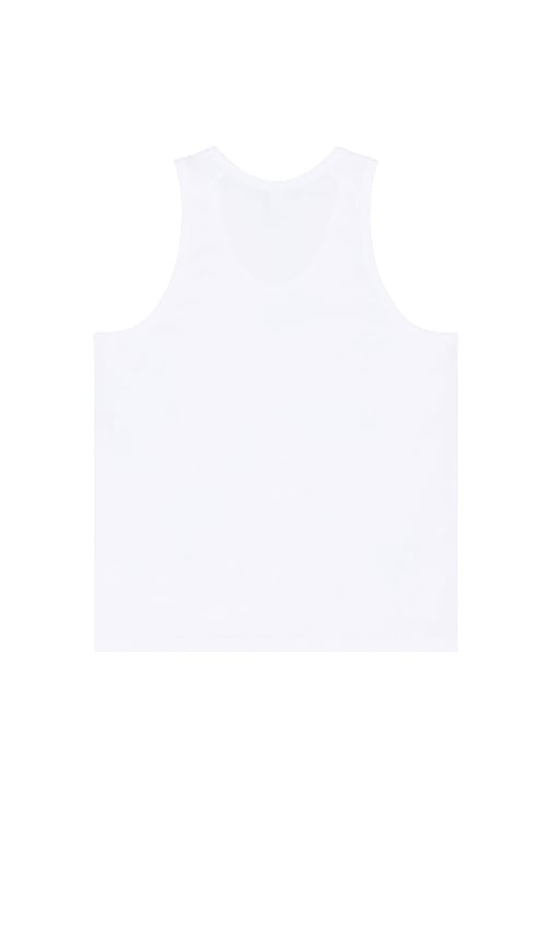 Shop Reigning Champ Lightweight Jersey Tank Top In 白色