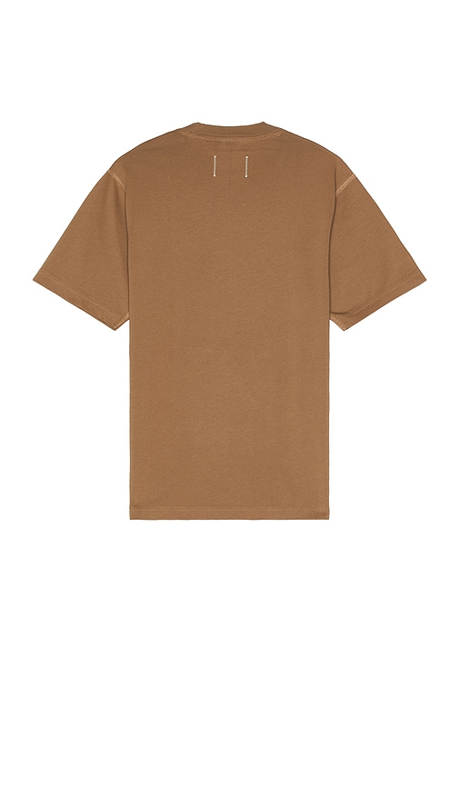 Shop Reigning Champ Midweight Jersey Classic T-shirt In Brown