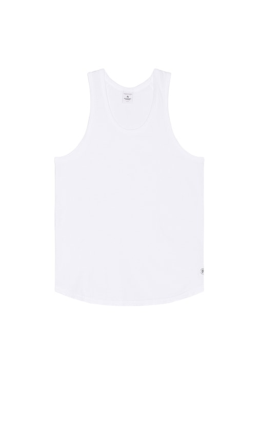 Shop Reigning Champ Lightweight Jersey Tank Top In White