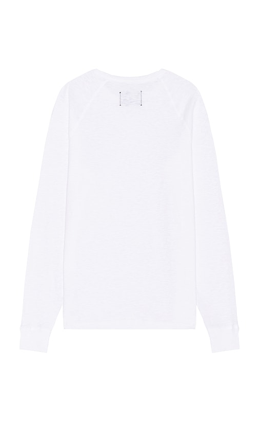 Shop Reigning Champ 1x1 Slub Long Sleeve In White