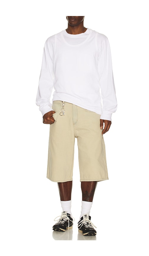  Reigning Champ Top In White. Größe S. Also In M. 