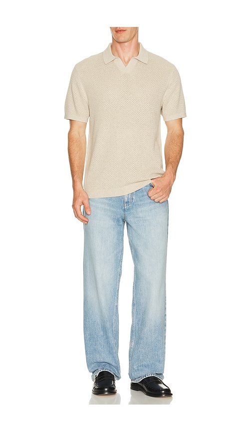  Reigning Champ Polohemd In Beige. Größe S. Also In M, L, Xxl/2x. 