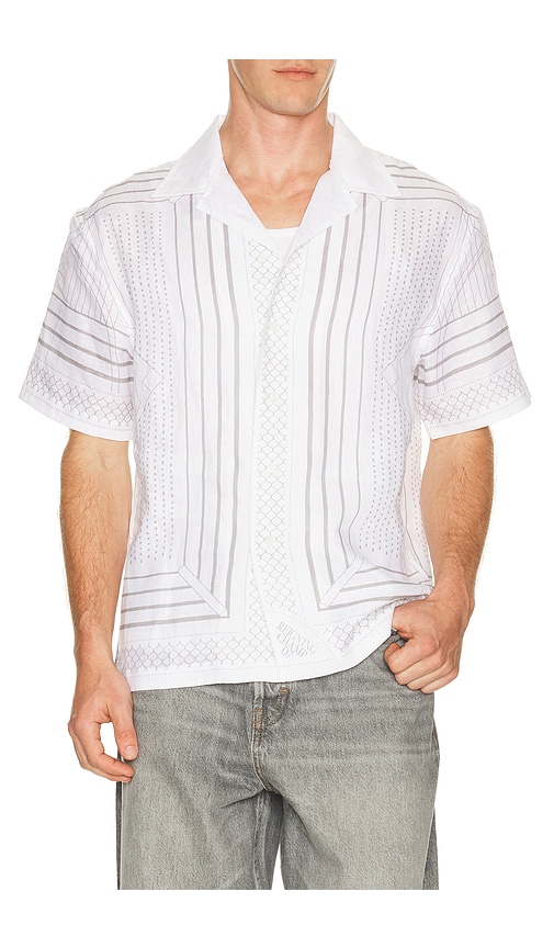 Reigning Champ Linen Arena Standard Camp Shirt