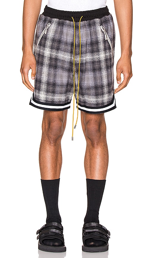 Plaid BBall Shorts