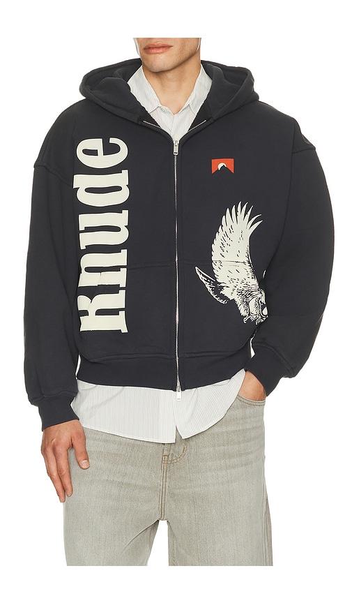 Rhude パーカー - Vintage Black & White | REVOLVE