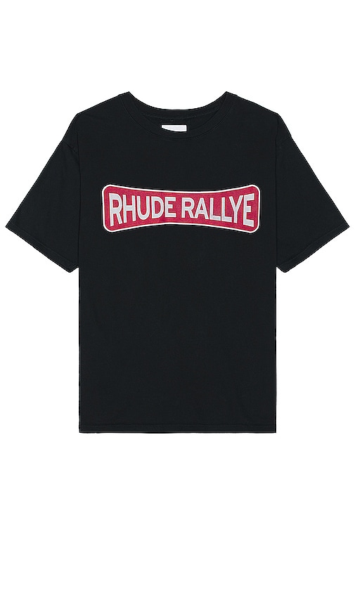Rhude Rallye Tee in Vintage Black