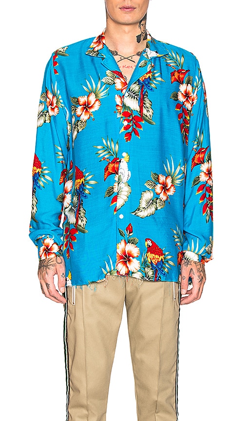 Hawaiian Birds of Paradies Shirt