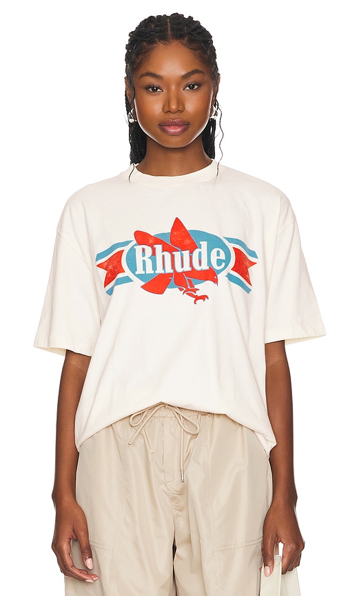 Rhude Tシャツ - Vintage White | REVOLVE