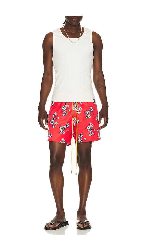  Rhude Badeshorts In Red. Größe S. Also In M, L, Xl/1x, Xxl/2x. 