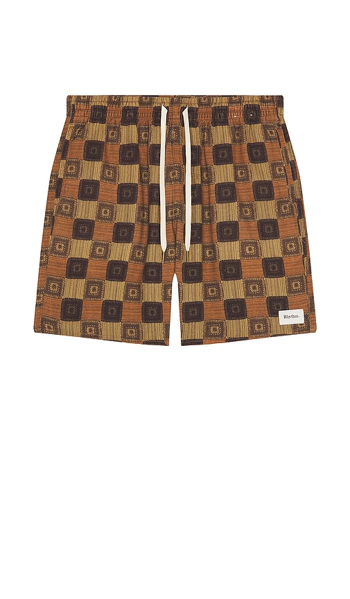 Racket Jam Shorts in Brown. - size 36 (also in 30, 32, 33, 34)