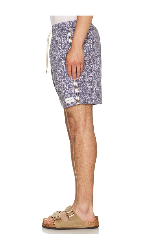 Rhythm Heritage Java Beach Short In Purple
