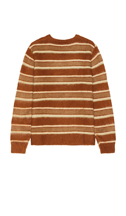 Shop Rhythm Knit Sweater In Vintage Stripe