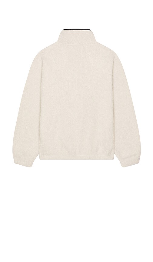 Rhythm Sherpa Pullover In Cream