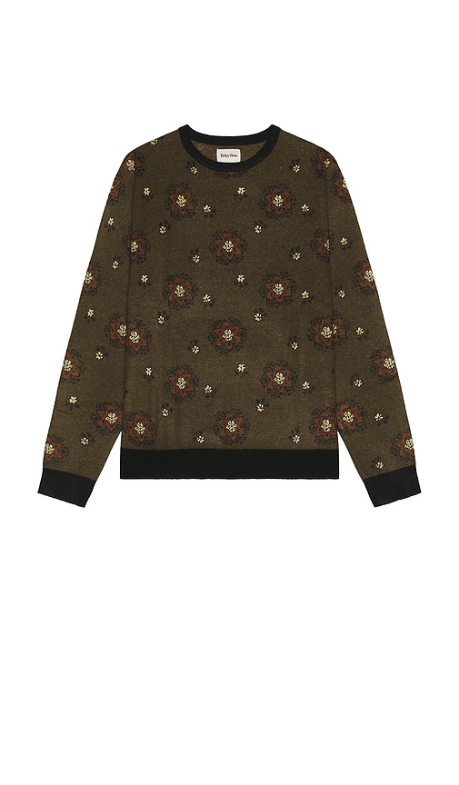 Doyle Knit Sweater in Olive. - size XL/1X (also in L, M, S)