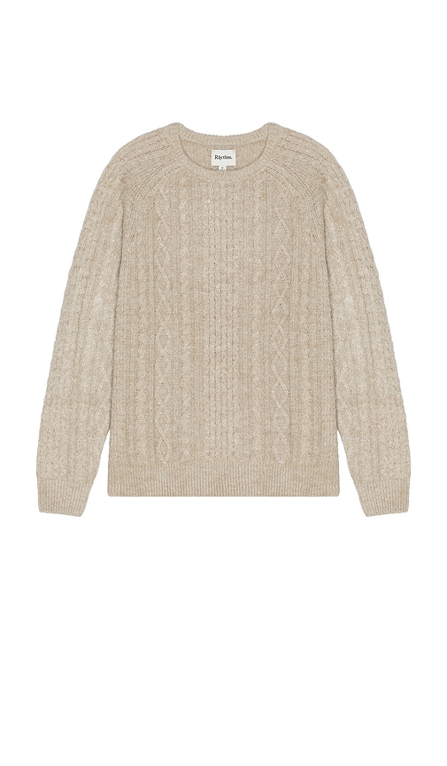 Rhythm Mohair Fishermans Knit Sweater