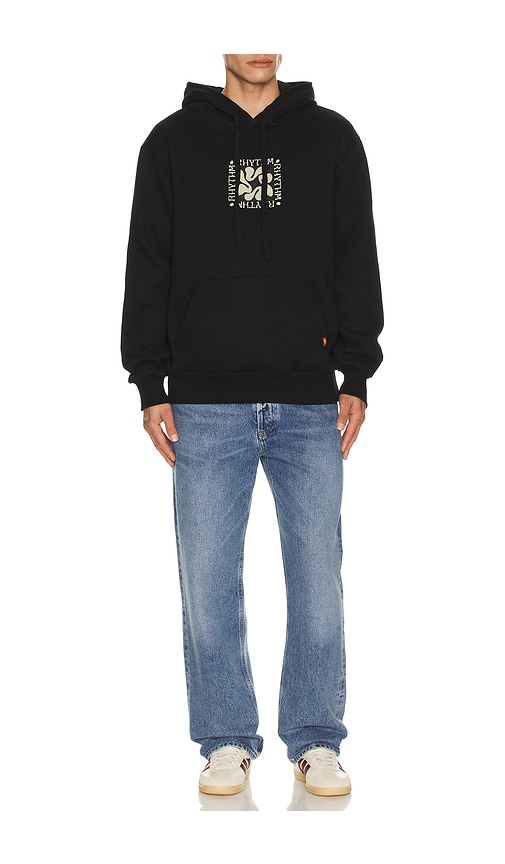  Rhythm Hoodie Grange In Black. Größe S. Also In M, L, Xl/1x. 