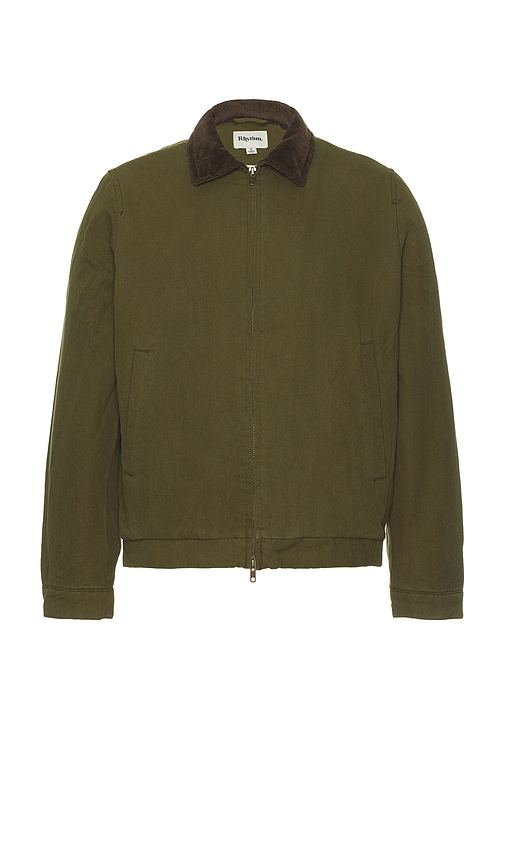 Rhythm James Jacket In Green