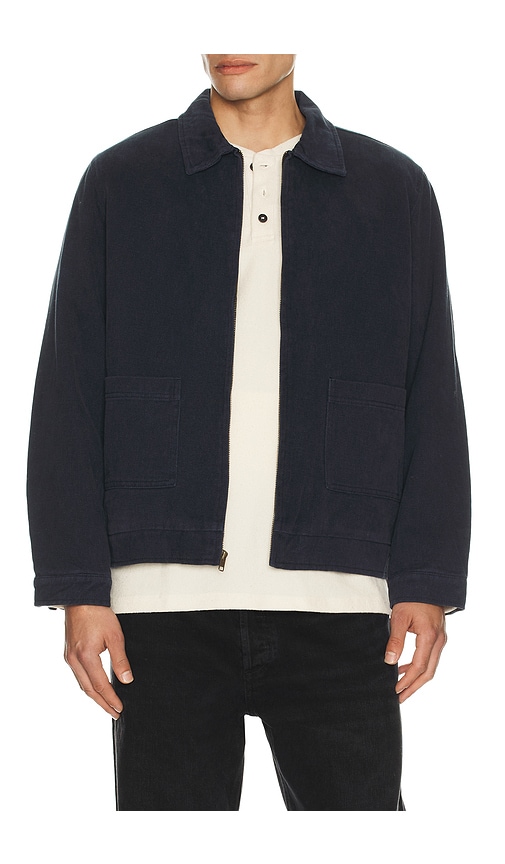 Rhythm Twill Duty Jacket In Blue