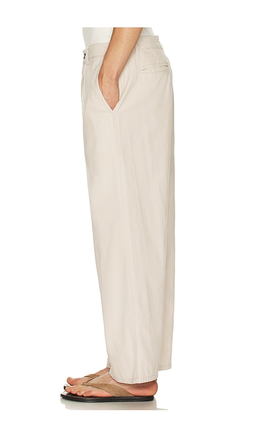 Rhythm Relaxed Herringbone Pant In Multi