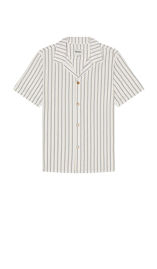 Seersucker Stripe Short Sleeve Shirt in . - size L (also in M, S, XL/1X) - Rhythm - Modalova