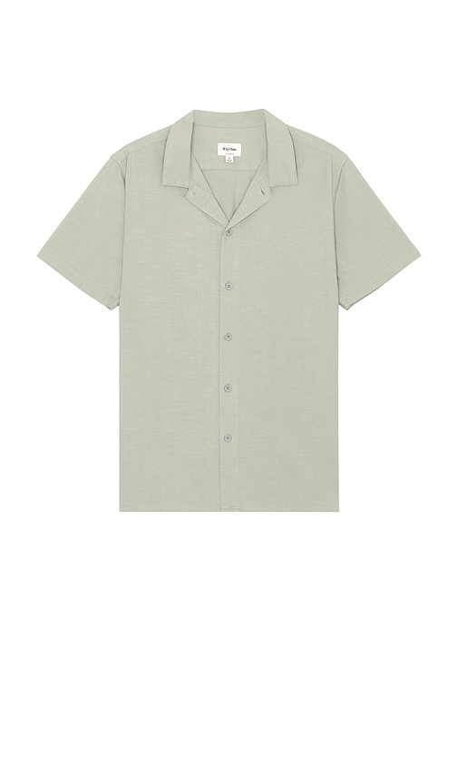 Classic Linen Shirt in Mint. - size S (also in L, M, XL/1X)