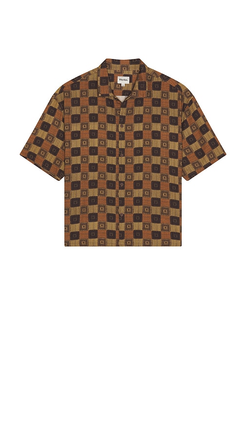 Racket Relaxed Shirt in Brown. - size XL/1X (also in L, M, S)