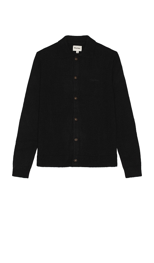 Rhythm Mohair Button Up Knit Shirt