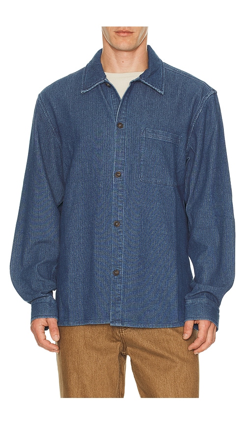 Rhythm Textured Wale Long Sleeve Shirt